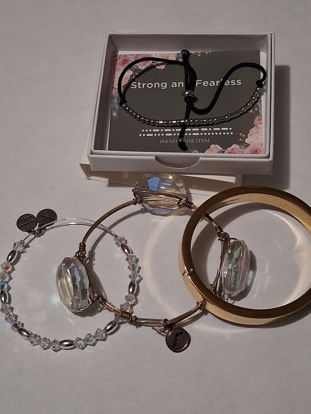 Lot Of Bling Bracelets Bangles Silver & Gold Tone   Alex & Ani J Crew